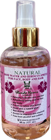 Rose Water and Hibiscus Spritz