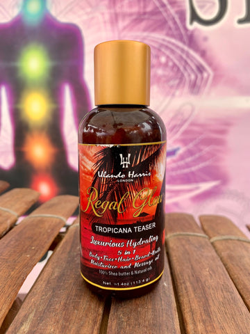 Regal Glow Moisturizer and Massage Oil Tropicana Teaser