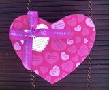 Shea Butter Aromatic Massage 6 Candle Heart Box Set
