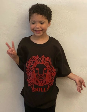 Kids' Lion Skills tee