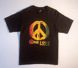 Men's "One Love" Peace Tee